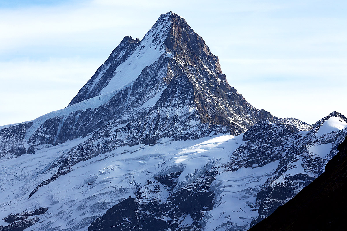 Schreckhorn (4’078 m, Bernese Alps)